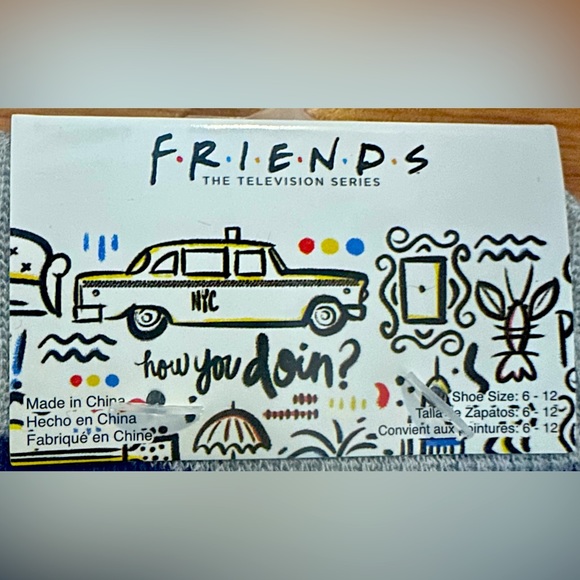 F•R•I•E•N•D•S TV Series Socks - Picture 3 of 3